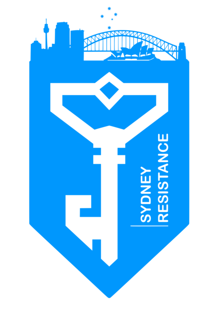 Ingress Sydney Resistance Logo