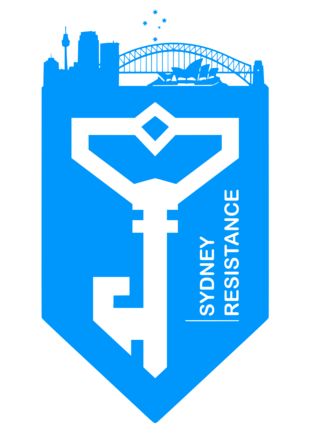 Ingress Sydney Resistance Logo